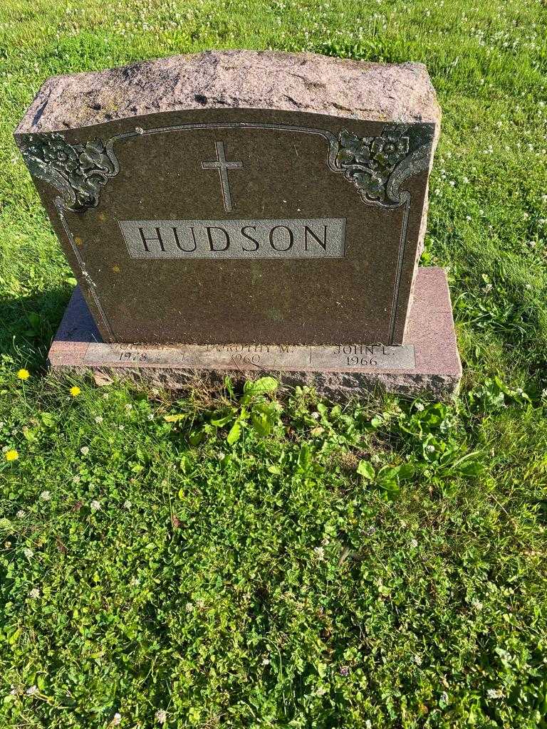 John L. Hudson's grave. Photo 2