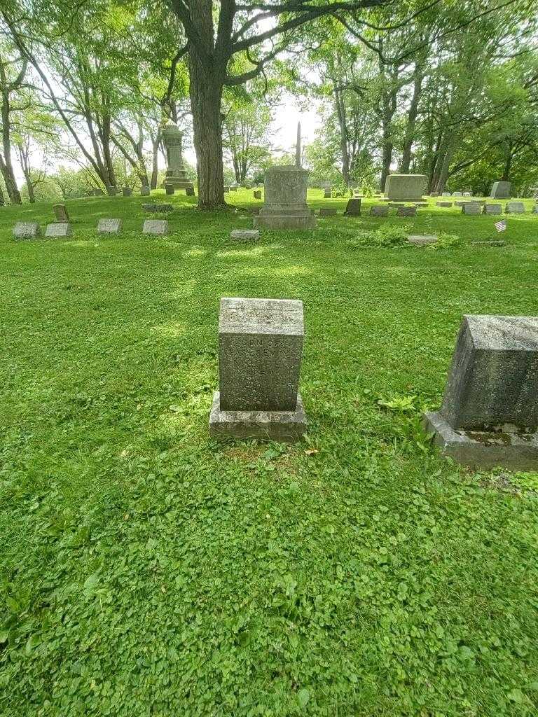 Charles A. Moore's grave. Photo 1