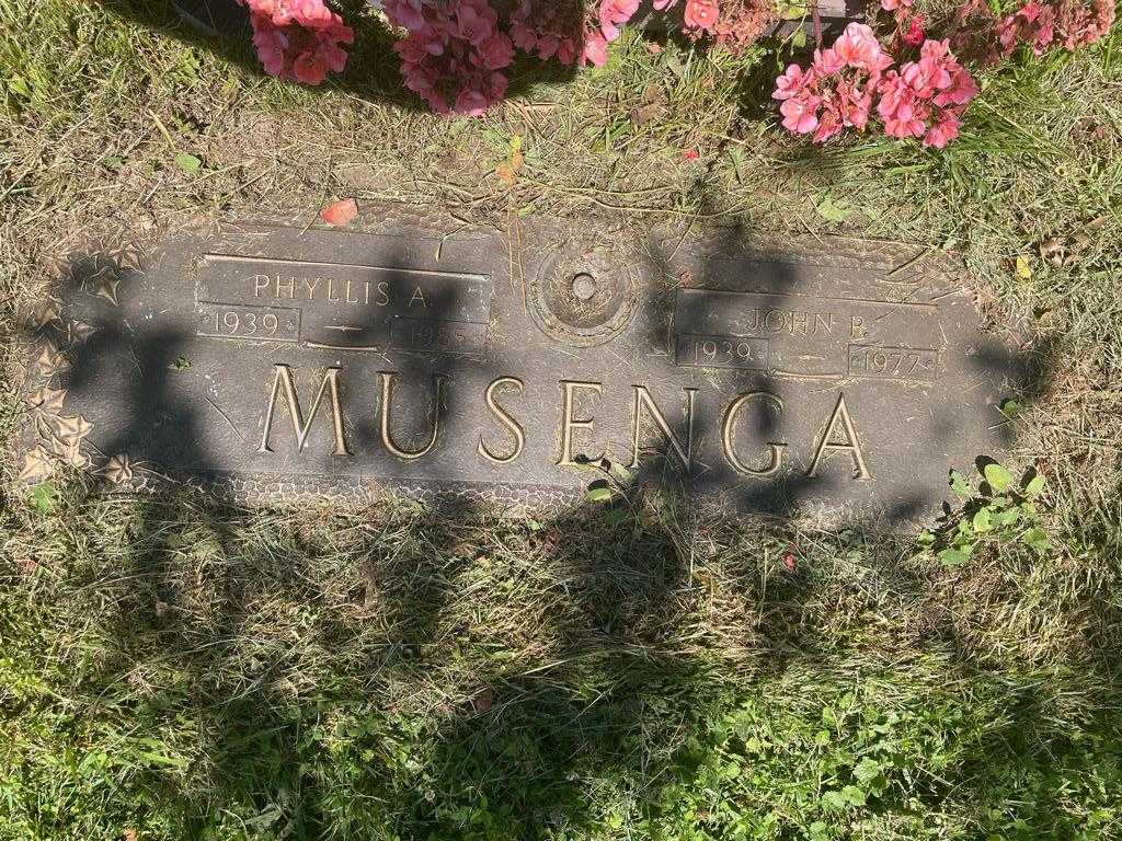 Phyllis A. Musenga's grave. Photo 1