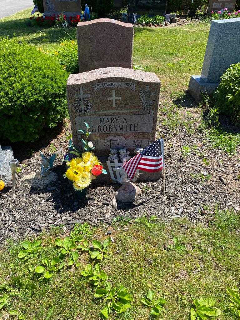 Mary A. Grobsmith's grave. Photo 2