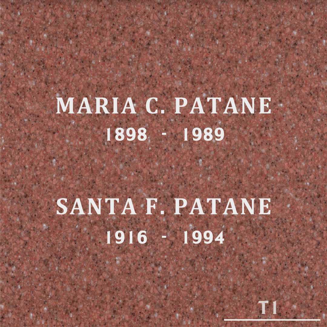 Maria C. Patane's grave