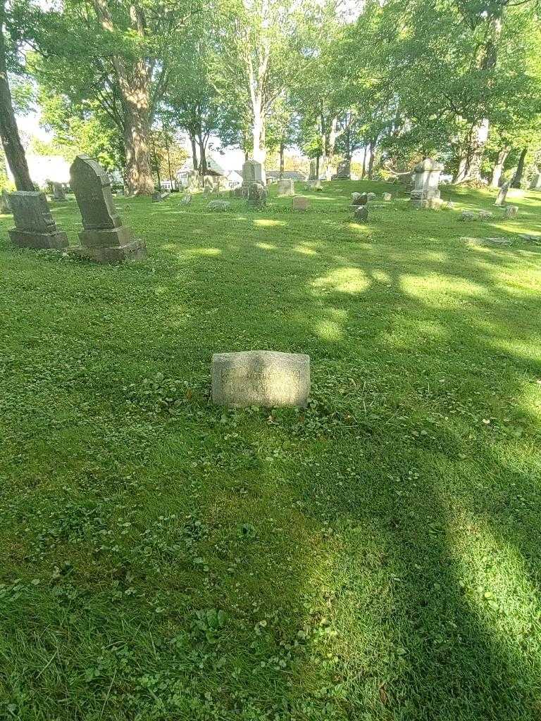 Mary D. Spraker's grave. Photo 1