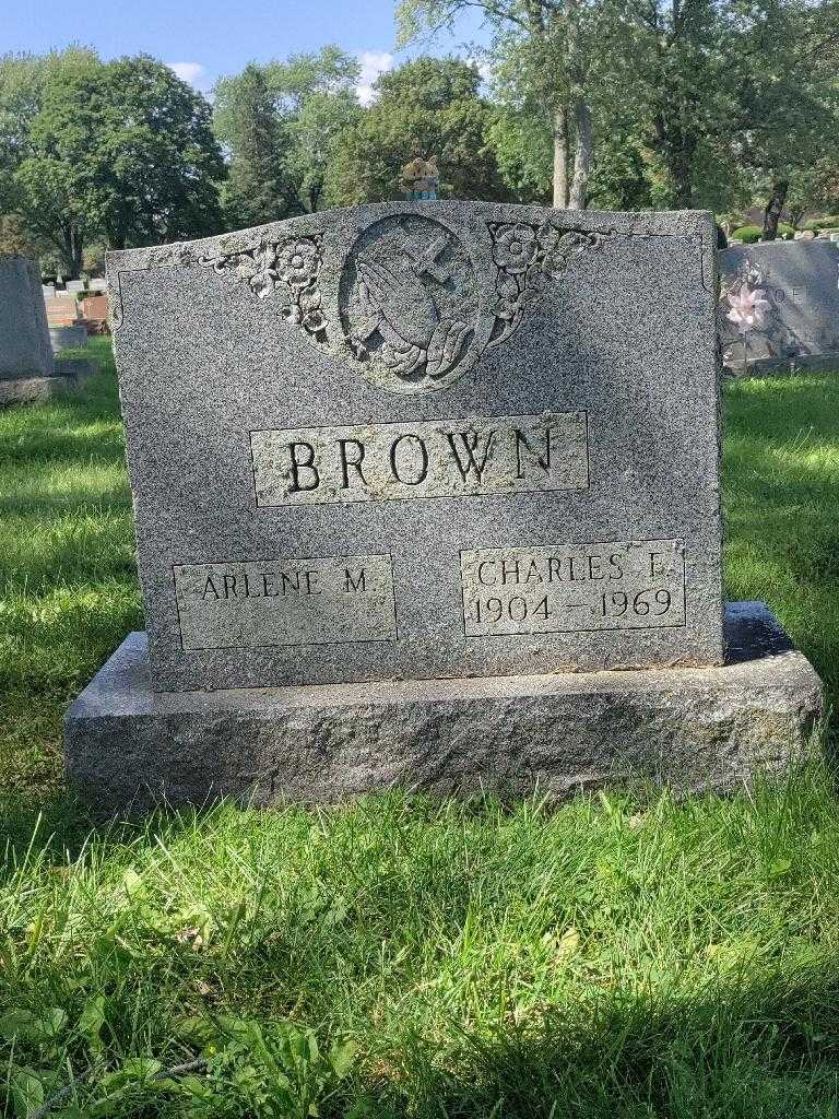 Charles F. Brown's grave. Photo 3