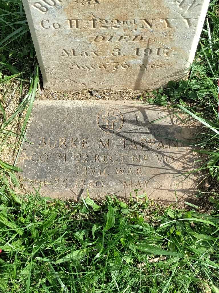 Burke M. Tappan's grave. Photo 4