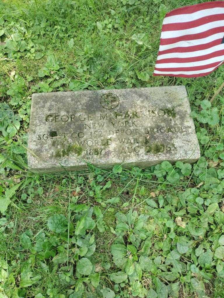 George M. Harrison's grave. Photo 2