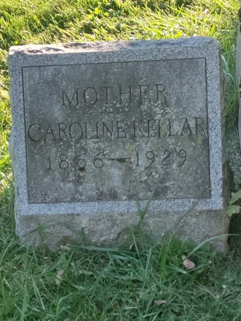 Caroline Kellar's grave. Photo 3