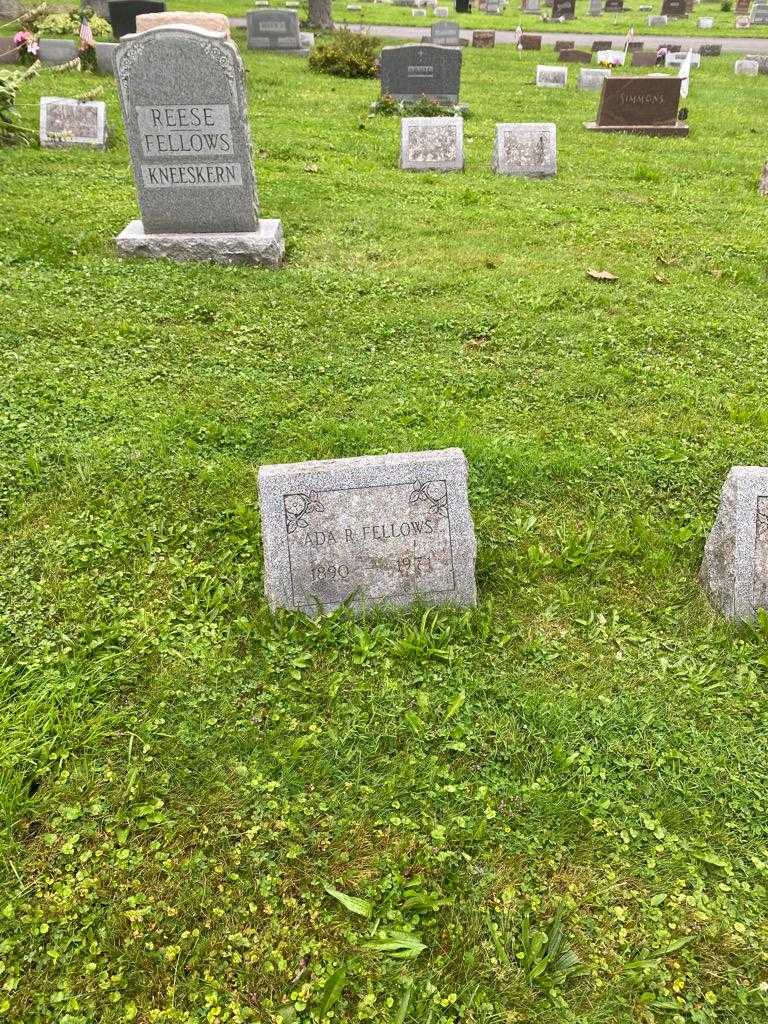 Ada R. Fellows's grave. Photo 2