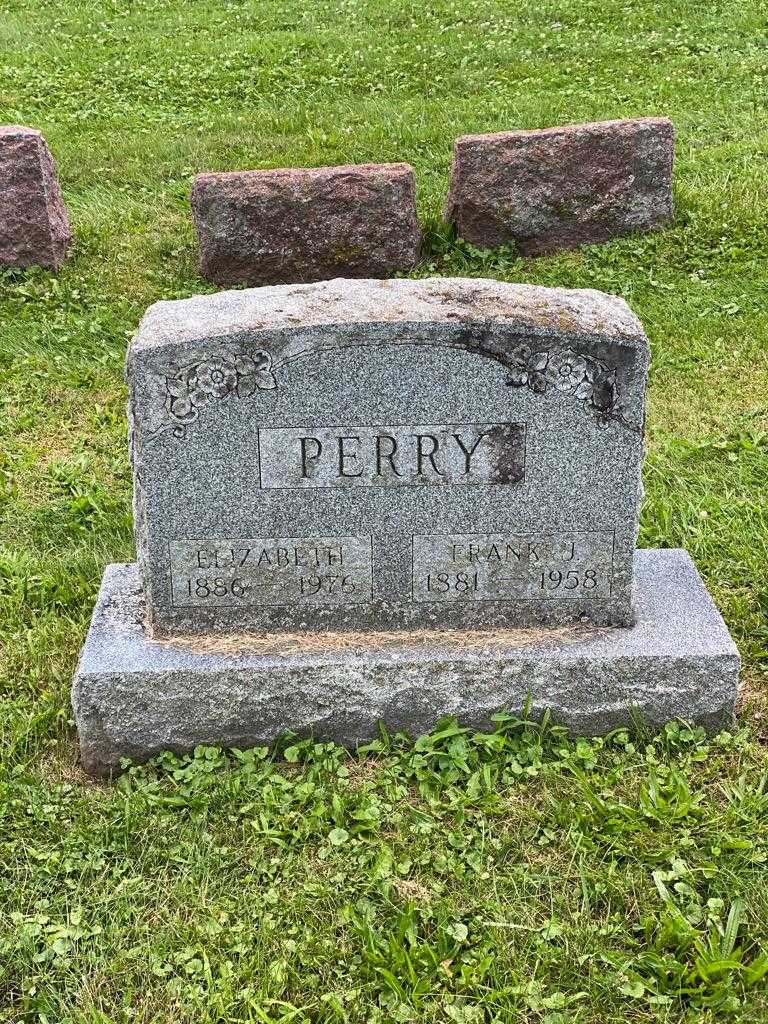 Elizabeth Perry's grave. Photo 3