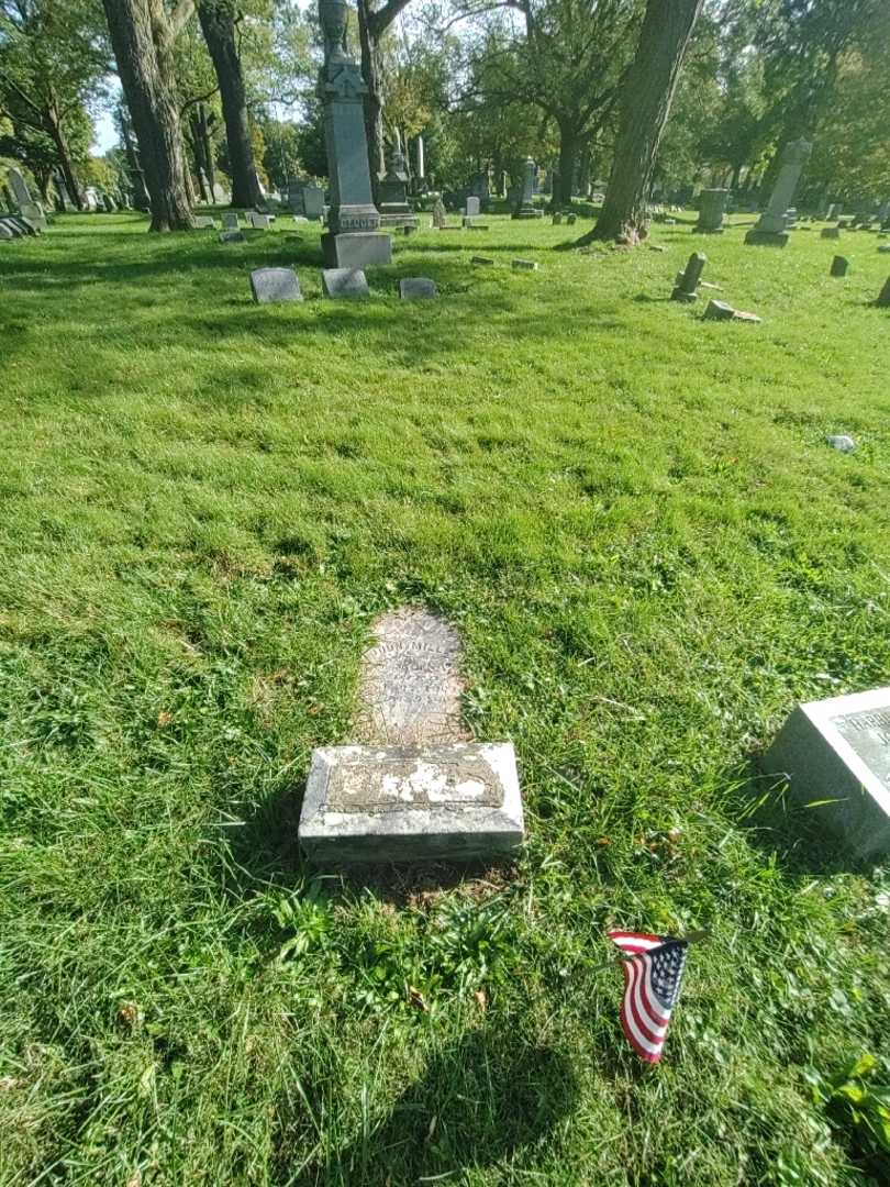 John Miller's grave. Photo 1