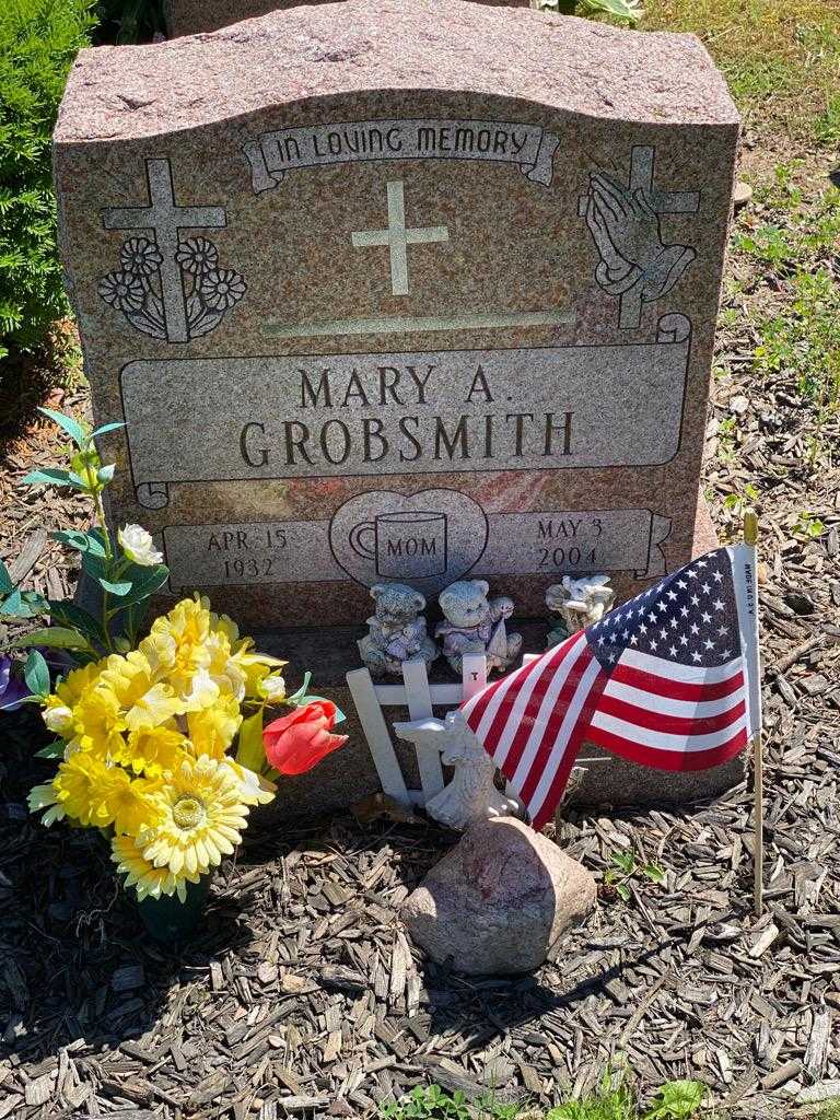 Mary A. Grobsmith's grave. Photo 3