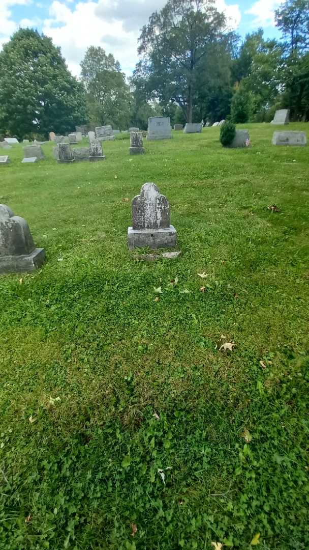 Eva F. Marvin's grave. Photo 1