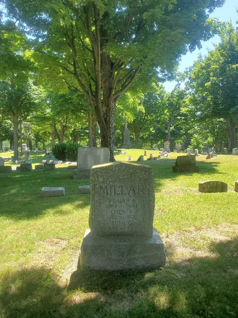 William B. Millar's grave. Photo 1
