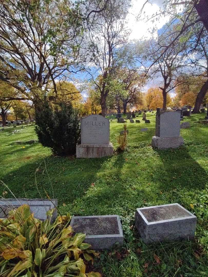 Louis Miller's grave. Photo 2