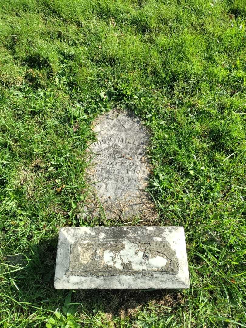 John Miller's grave. Photo 2