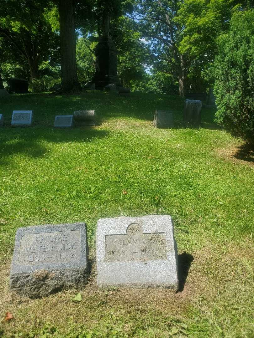 William Dick's grave. Photo 1