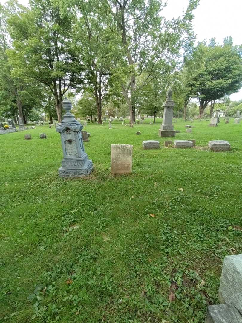 Frances E. King's grave. Photo 1