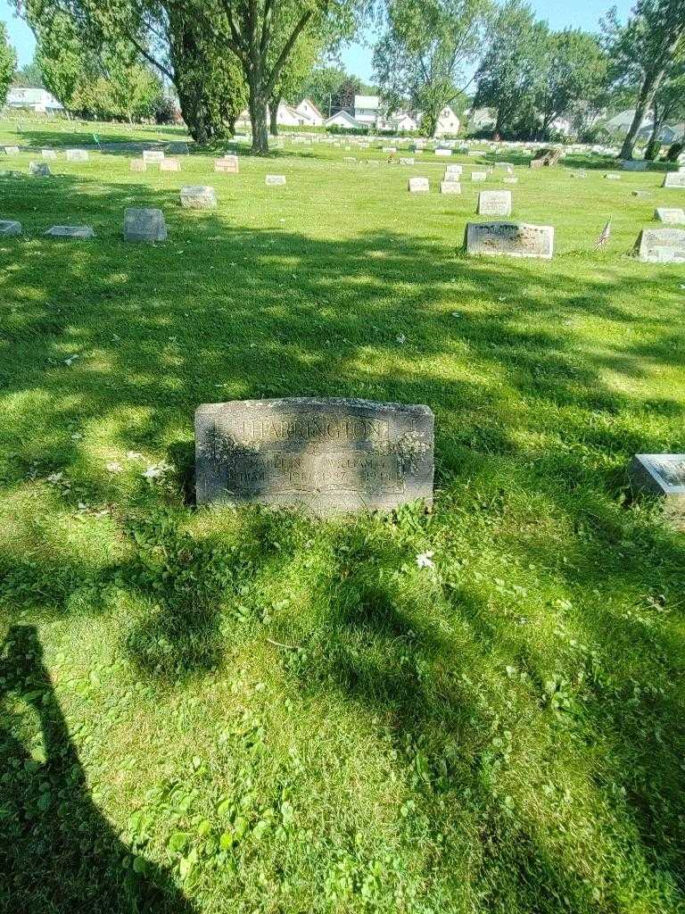 William J. Harrington's grave. Photo 1