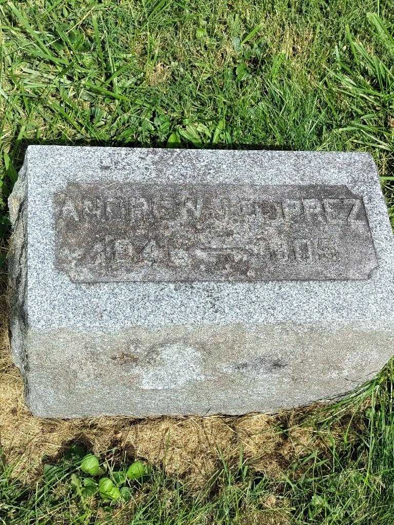Andrew J. Duprez's grave. Photo 3