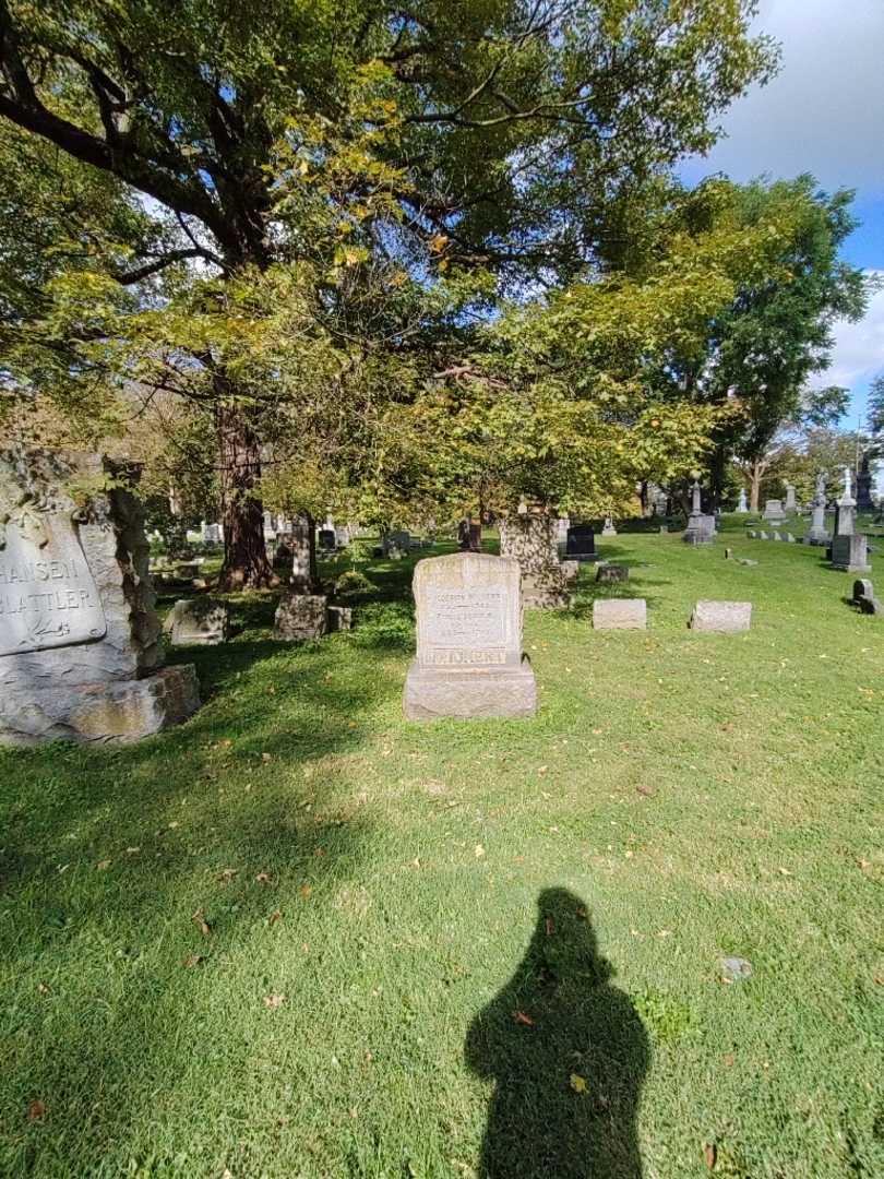 Frederick Wickert's grave. Photo 1