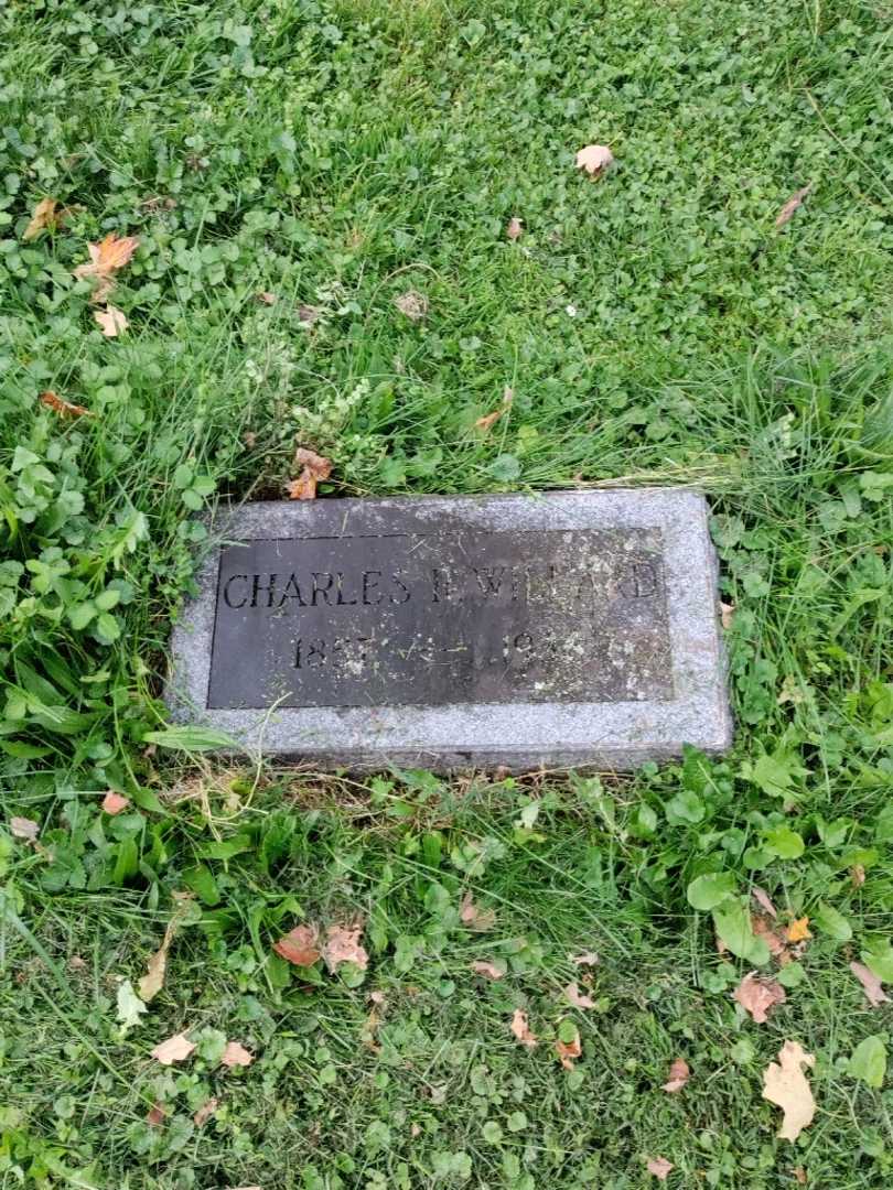 Charles R. Willard's grave. Photo 2