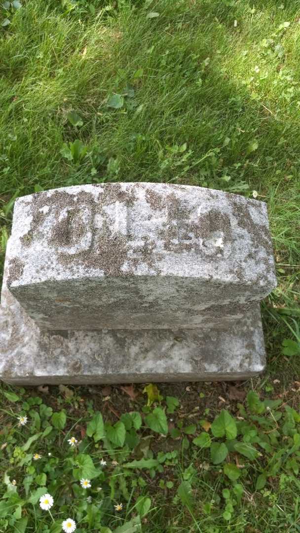 Otto E. Miller's grave. Photo 4