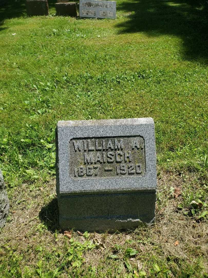 William A. Maisch's grave. Photo 2