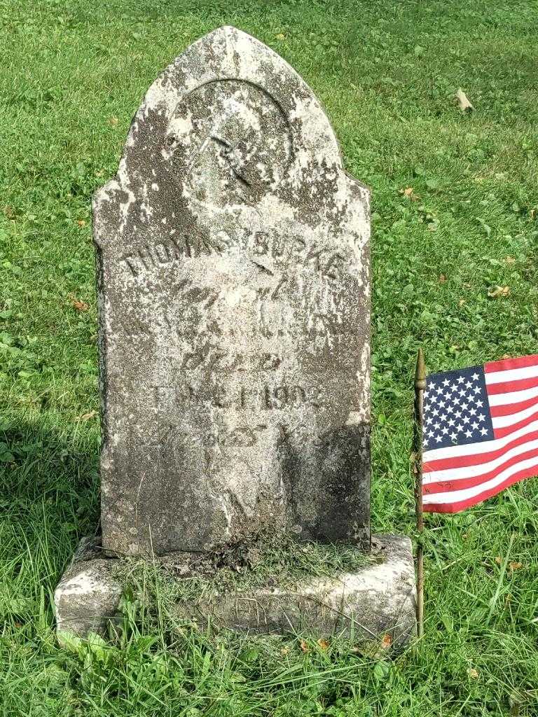 Viva May Burke's grave