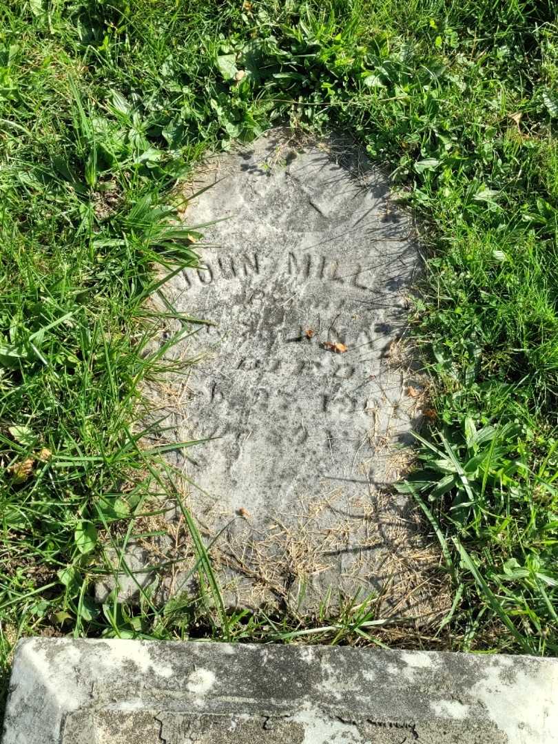 John Miller's grave. Photo 3