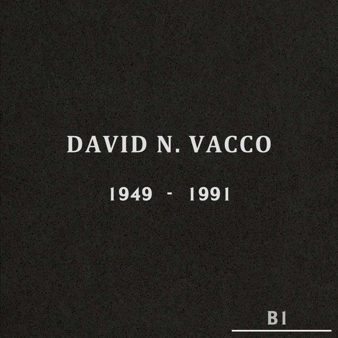 David N. Vacco's grave