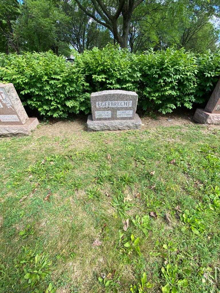 Carl J. Egerbrecht's grave. Photo 1