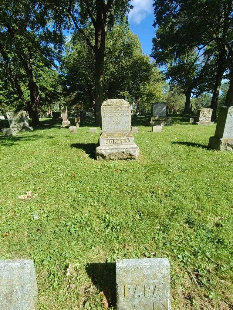 Emma F. Morgan's grave. Photo 1