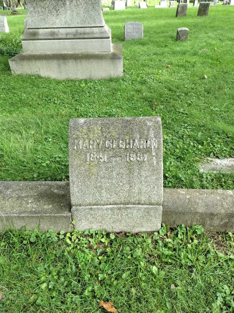 Mary Gebhardt's grave. Photo 2