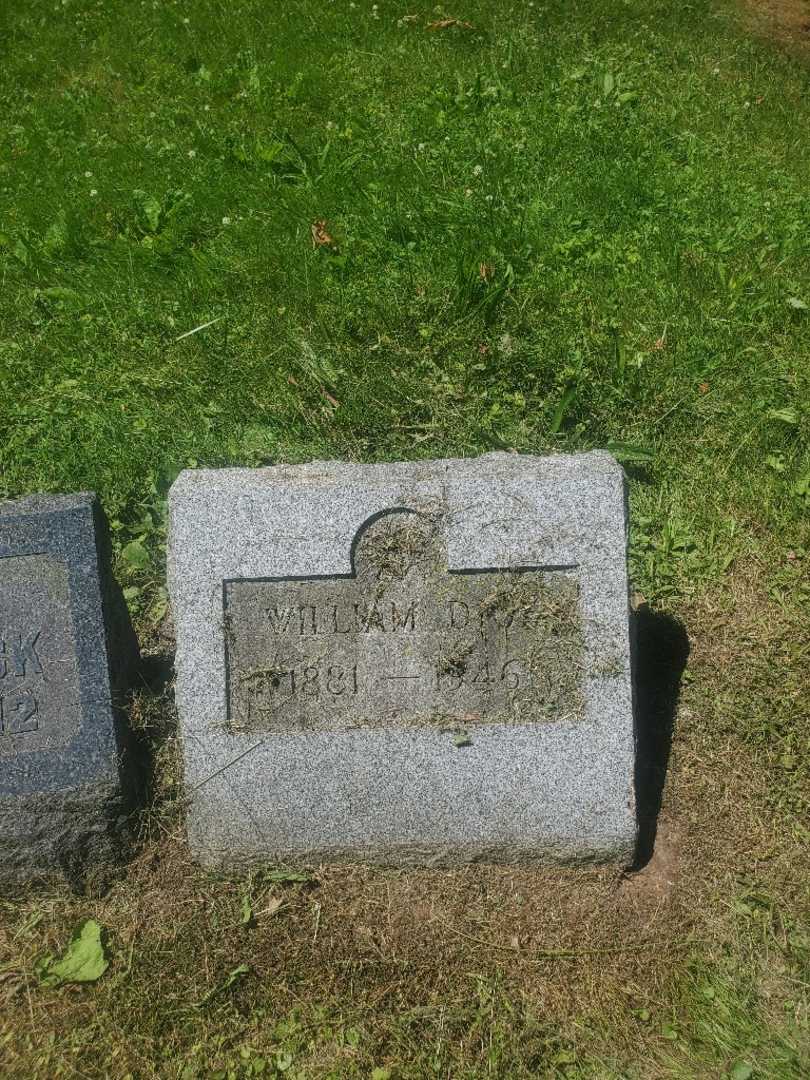 William Dick's grave. Photo 2