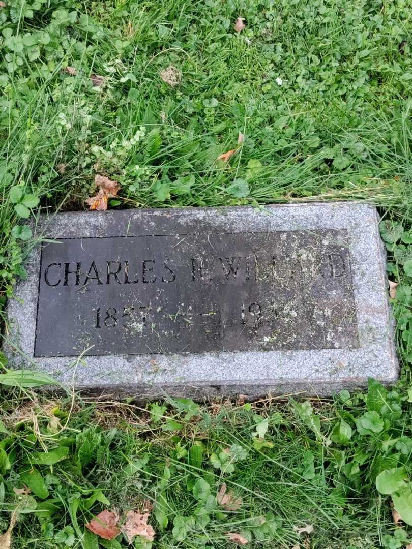 Charles R. Willard's grave. Photo 3