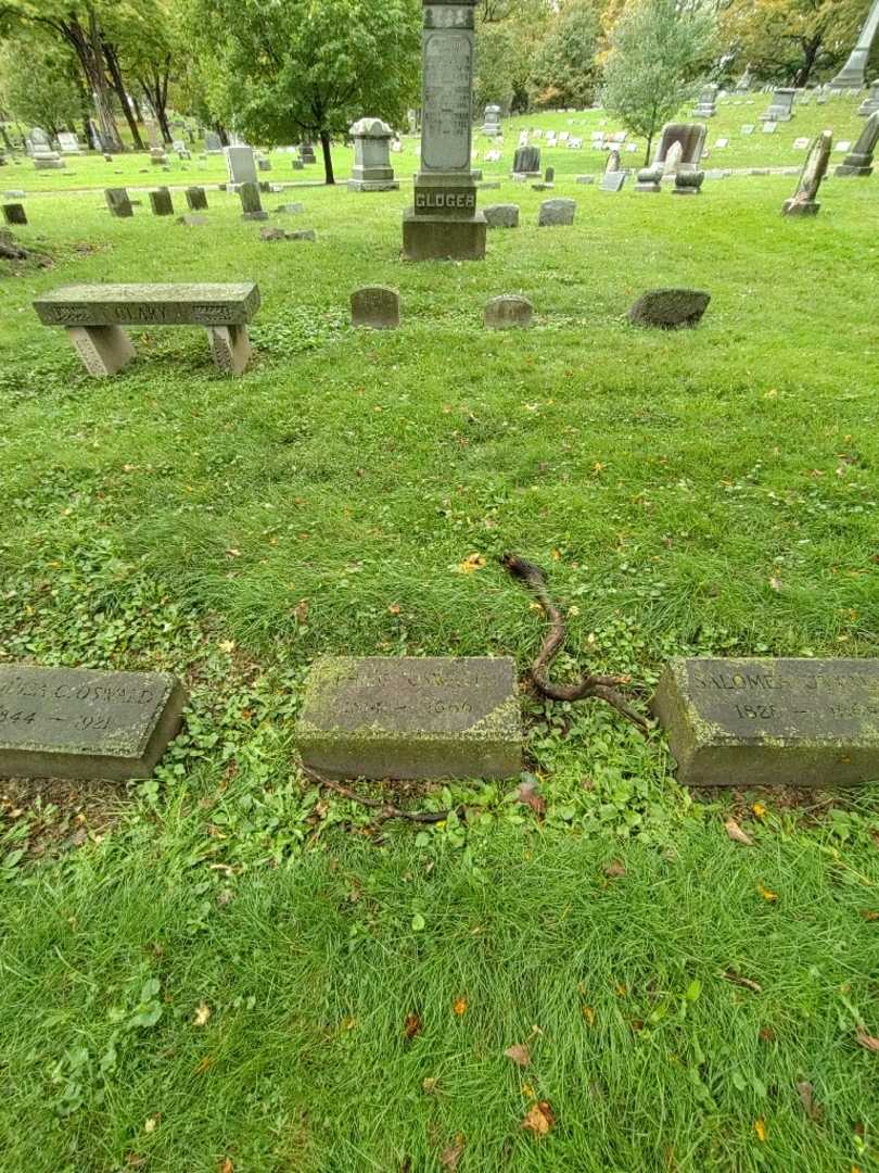 Philip Oswald's grave. Photo 1