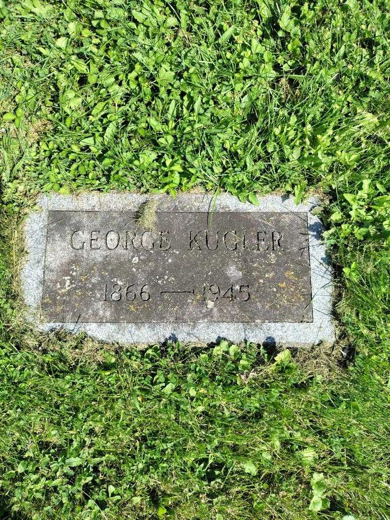 George Kugler Junior's grave. Photo 3