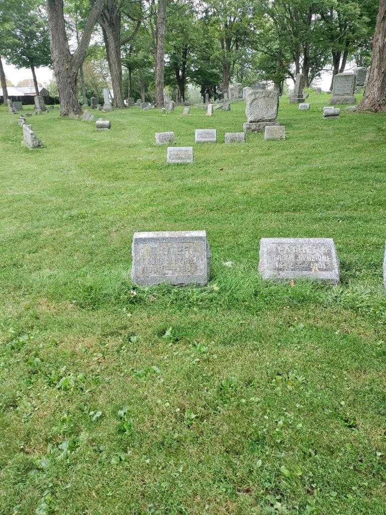 Laura Pauline Luziune's grave. Photo 1