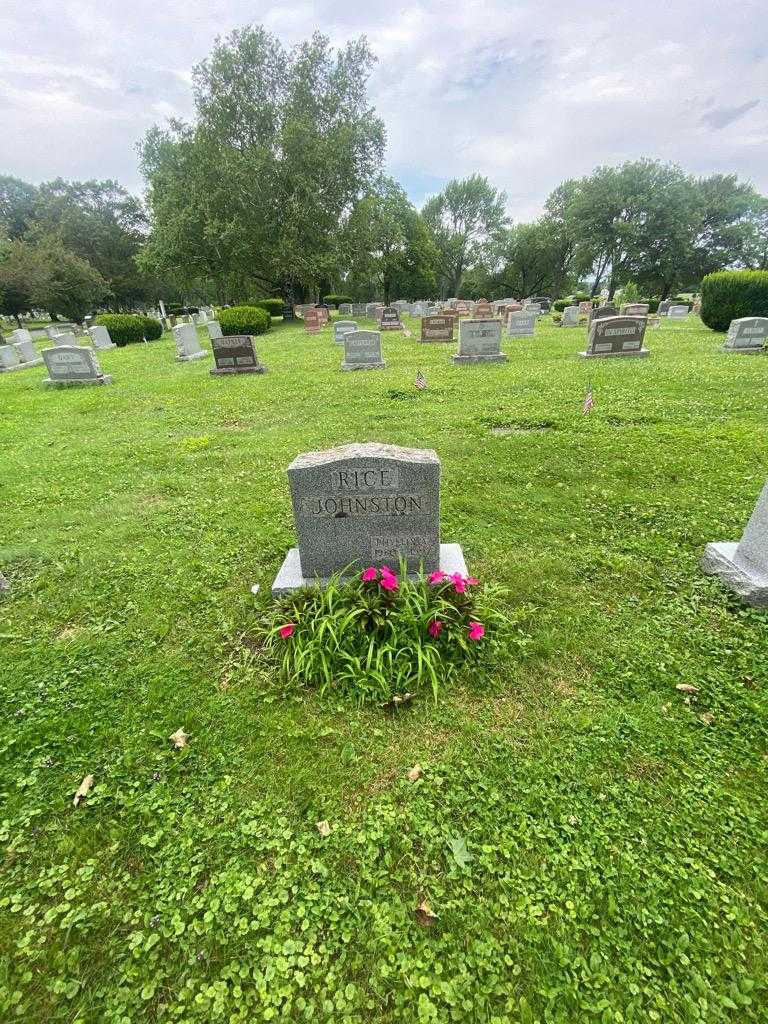 Phyllis A. Rice Johnston's grave. Photo 1