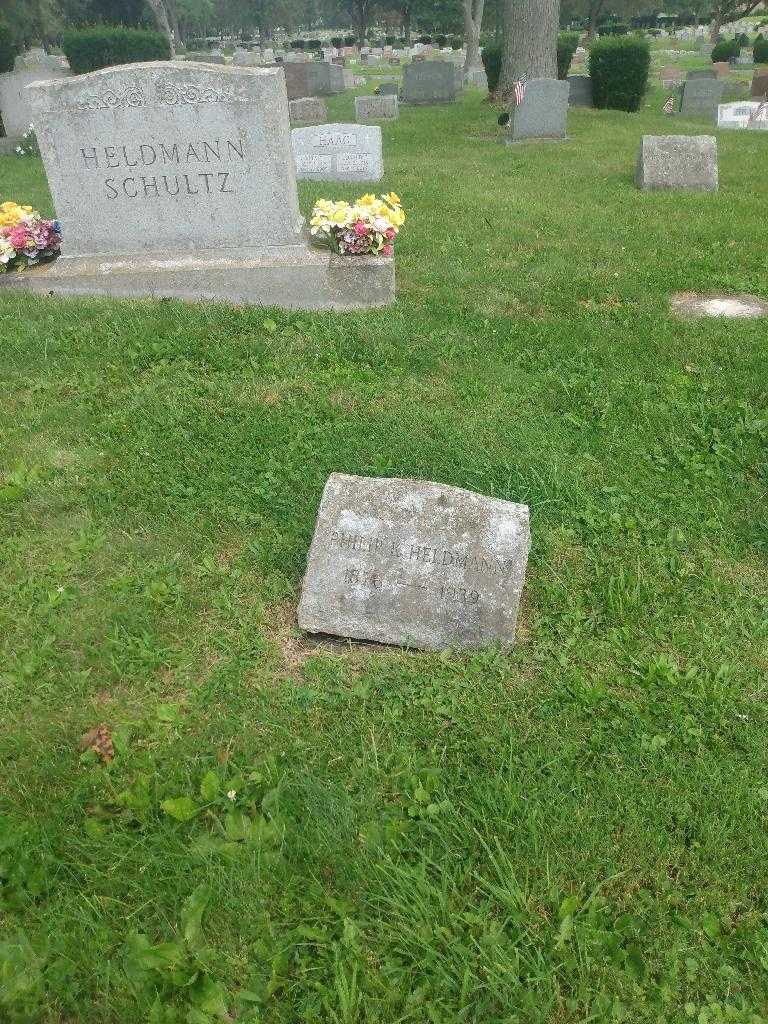 Philip K. Heldmann's grave. Photo 1