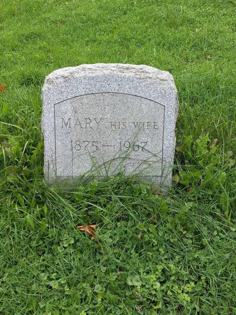 Mary Monroe's grave. Photo 2