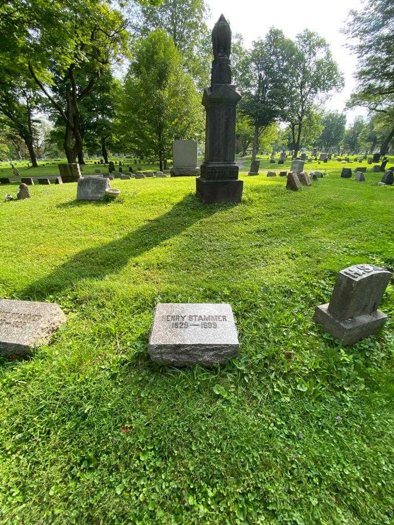 Henry Stammer's grave. Photo 1