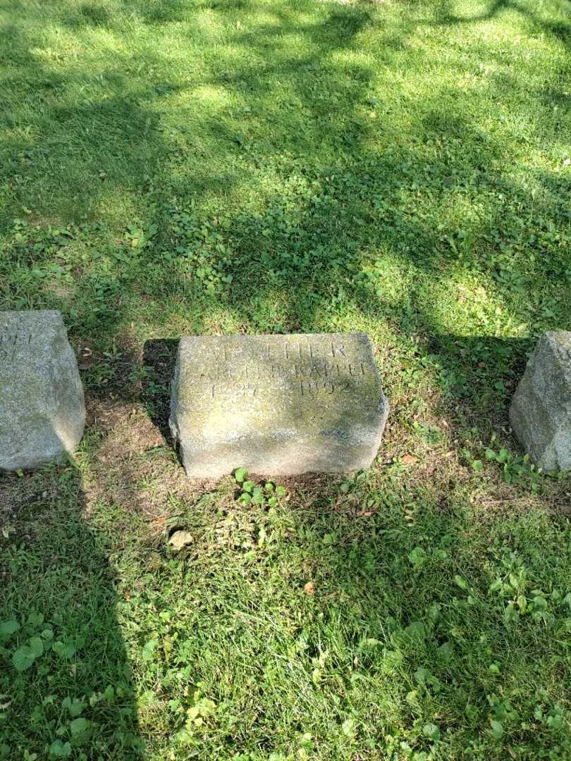 Caroline Kappel's grave. Photo 2