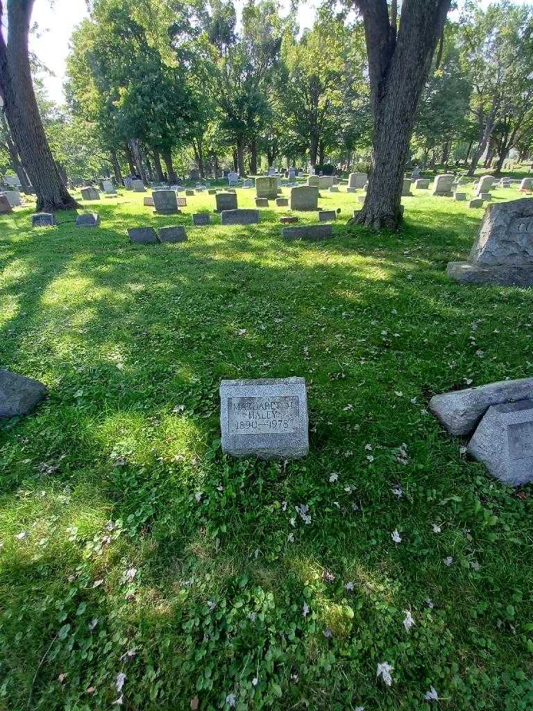 Margaret M. Haley's grave. Photo 1