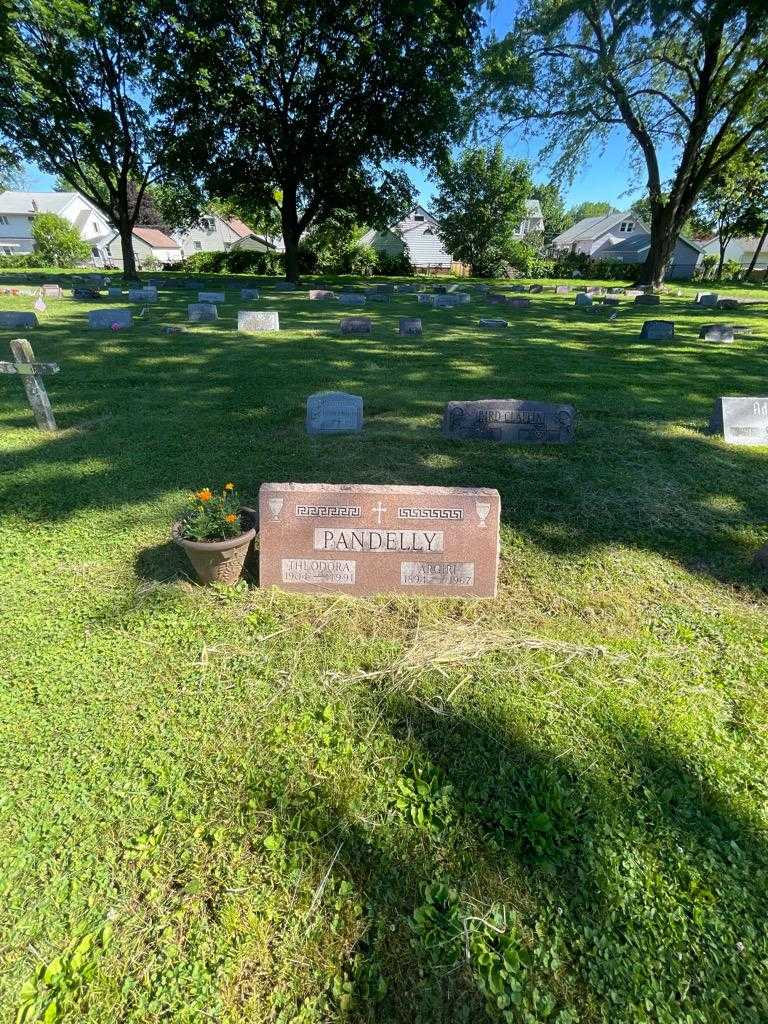 Theodora Pandelly's grave. Photo 1