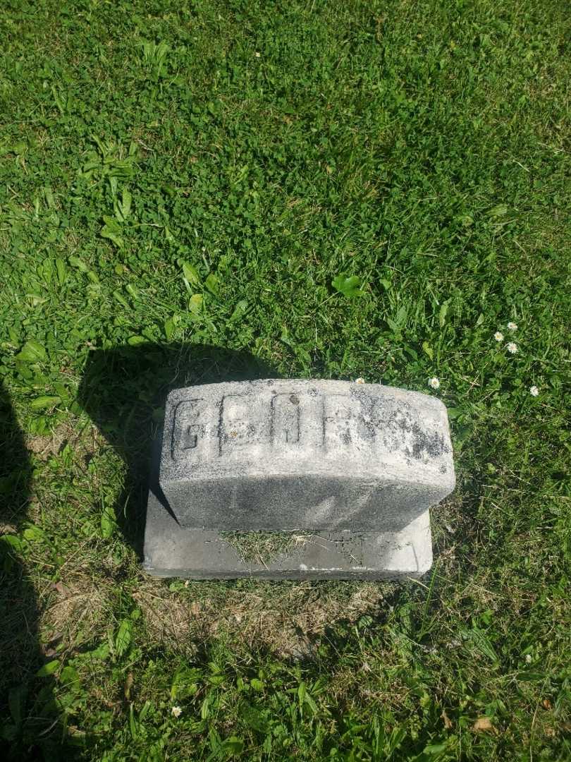 George McKinley's grave. Photo 3