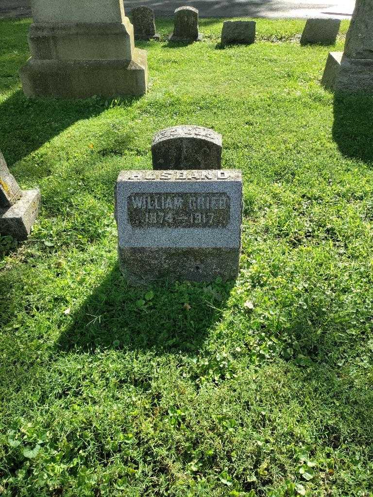 William Grieb's grave. Photo 2