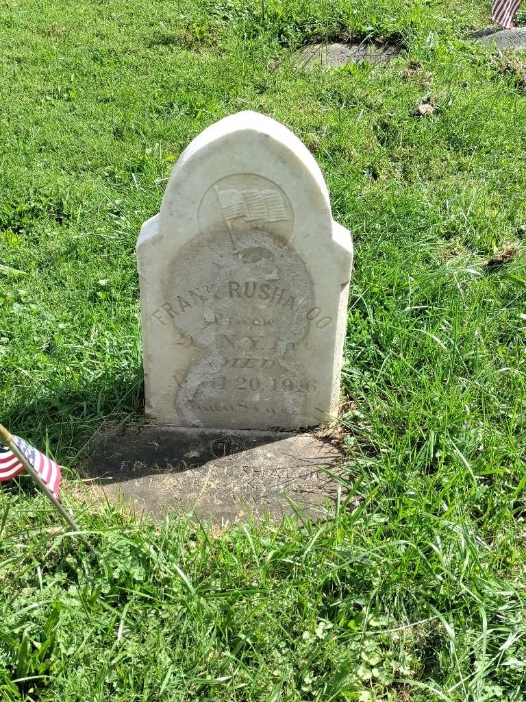 Frank Rushaloo's grave. Photo 2