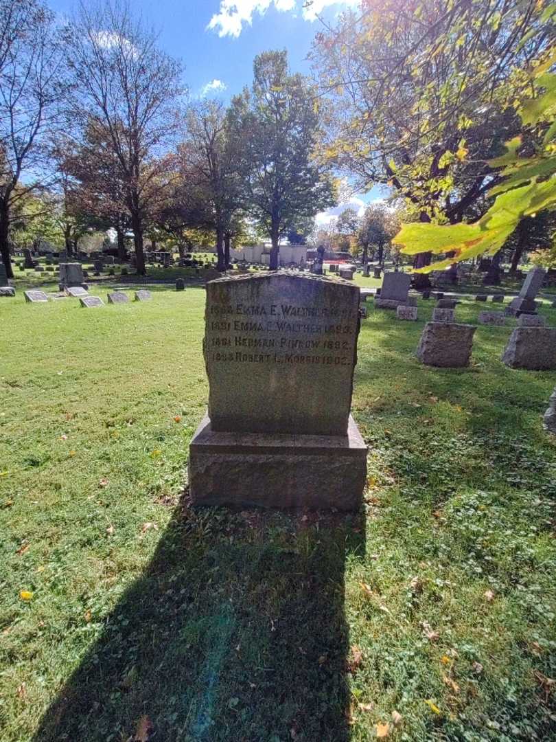 Robert Lester Morris's grave. Photo 1