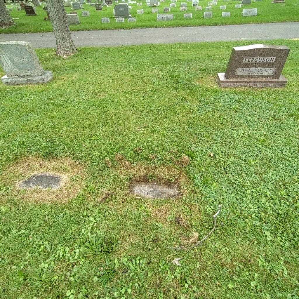 Gordon M. Brown's grave. Photo 1