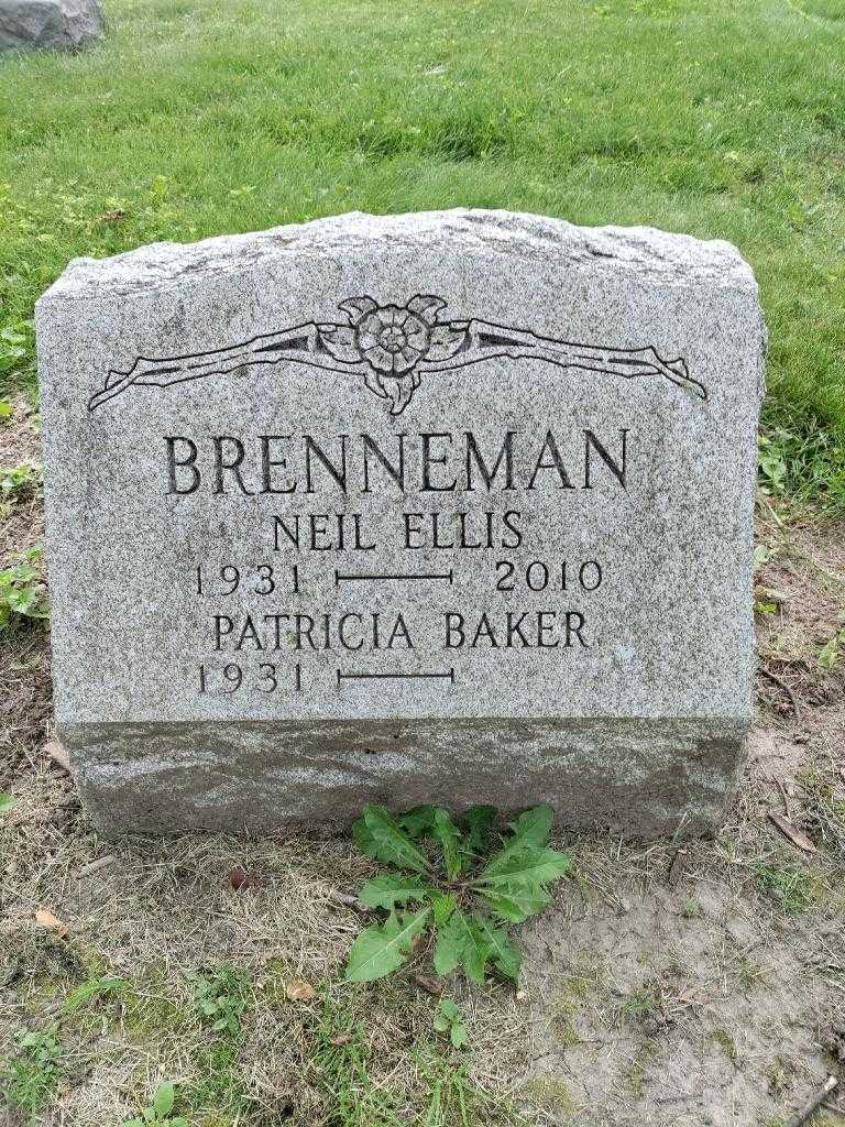 Neil Ellis Brenneman's grave. Photo 3